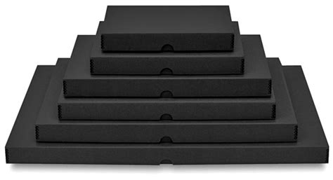 blick metal edge archival clamshell boxes|blick art storage boxes.